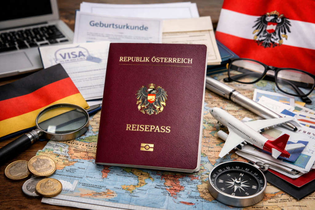 Österreichischen Reisepass kaufen online Österreichischer Reisepass Preis Österreichischer Reisepass bestellen Wo kann man österreichischen Reisepass kaufen Österreichischer Reisepass Kosten Billig österreichischer Reisepass kaufen Österreichischer Reisepass ohne Antrag kaufen Österreichischer Reisepass sofort kaufen Digitaler österreichischer Reisepass kaufen Österreich Reisepass Lieferzeit & Preis